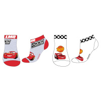 Auta - Cars - licence Chlapecké kotníkové ponožky - Auta 52349247, šedá / bílá Barva: Mix barev
