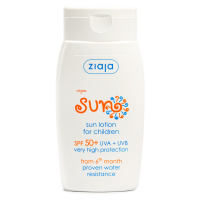 Ziaja Mléko na opalování pro děti 6M+ SPF 50+ Sun (Sun Lotion) 125 ml