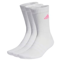 Ponožky adidas Cushioned Crew 3P bílé IP2635