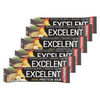 Nutrend EXCELENT protein bar, 6 x 85 g, vanilka s ananasem