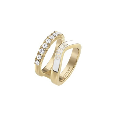 Guess Originální pozlacený prsten Perfect Liaison JUBR03072JWYGWH