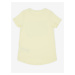 Světle žluté holčičí tričko Guess