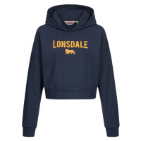 Lonsdale Women's hooded sweatshirt cropped oversized