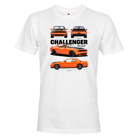 Pánské tričko Dodge Challenger SRT 2018 - kvalitní tisk a rychlé dodání BezvaTriko