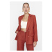 Trendyol Tile Woven Lined Blazer Jacket