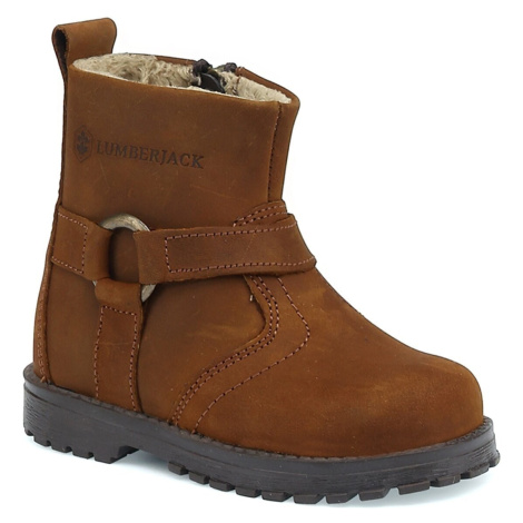 Lumberjack Last 1pr Cinnamon Boys' Biker Boots.