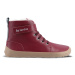 Dětské zimní barefoot boty Be Lenka Winter Kids - Dark Cherry Red