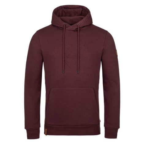 Pánská mikina Kilpi Odisea-M tmavě červená