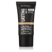 Rimmel Lasting Matte matující make-up odstín 103 True Ivory 30 ml