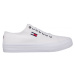 Tommy Hilfiger LONG LACE UP VULC Pánské tenisky, bílá, velikost