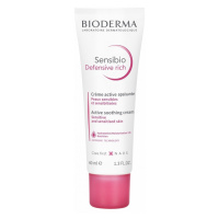 Bioderma Zklidňující pleťový krém Sensibio Defensive Rich (Active Soothing Cream) 40 ml