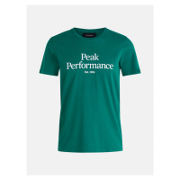 Tričko peak performance m original tee zelená