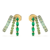 Guess Dámské pozlacené náušnice Crazy Earrings JUBE03307JWYGGNT/U