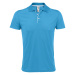 SOĽS Performer Men Pánské funkční polo triko SL01180 Aqua