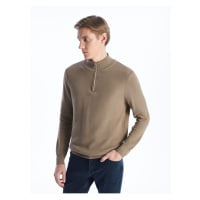 LC Waikiki High Collar Long Sleeve Men's Knitwear Sweater