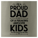 Proud DAD - KIDS - Viper FIT pánské triko