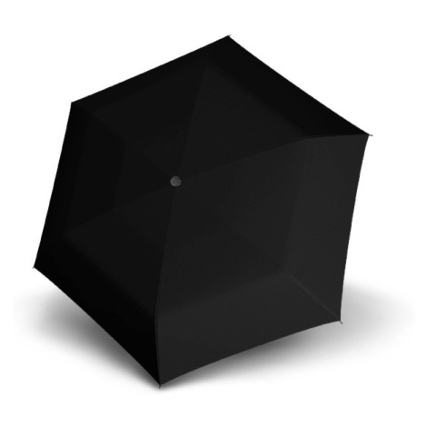 Černý dámský mechanický skládací deštník Giana Doppler