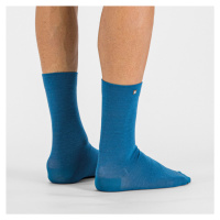SPORTFUL Cyklistické ponožky klasické - MATCHY WOOL - modrá