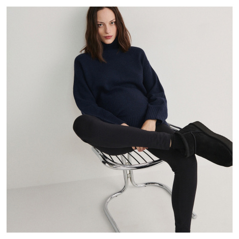 Reserved - Legíny s vysokým podílem bavlny - Černý