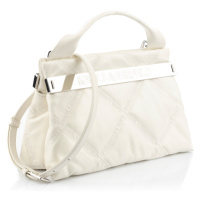 Kabelka karl lagerfeld k/kross debossed md top handle off white