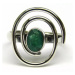 AutorskeSperky.com - Stříbrný prsten se smaragdem - S4723