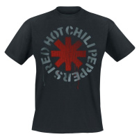 Red Hot Chili Peppers Tričko Stencil Unisex Black