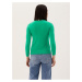 Zelený dámský mimořádně měkký svetr ke krku Marks & Spencer