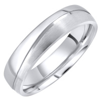 Snubní ocelový prsten GLAMIS pro muže i ženy