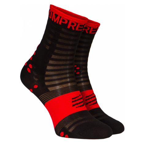 Ponožky Compressport PRORACING SOCKS V3.0 červená|černá