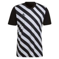 adidas ENTRADA 22 JERSEY TEE Pánský fotbalový dres, černá, velikost