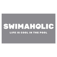 Ručník swimaholic big logo microfibre towel šedá