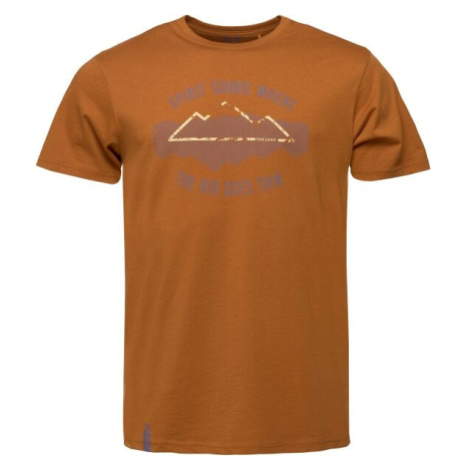 LOAP BRAMIR Pánské tričko, hnědá, velikost