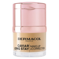Dermacol Dlouhotrvající make-up s výtažky z kaviáru a zdokonalovací korektor (Caviar Long Stay M