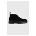 Semišové kotníkové boty Vagabond Shoemakers James černá barva