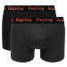 Replay Boxerky Boxer Style 5 Jacquard Logo 2Pcs Box - Black/D G Mel/Red - Pánské