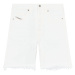 Šortky diesel de-amy shorts bílá