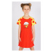 Dětská noční košile Vienetta Secret Malé kuře | červená