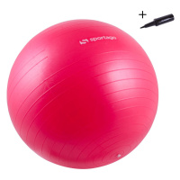 Gymnastický míč Sportago Anti-Burst 75 cm, včetně pumpičky - červená