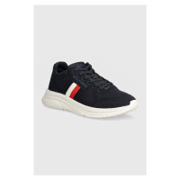 Sneakers boty Tommy Hilfiger MODERN RUNNER KNIT EVO ESS tmavomodrá barva, FM0FM05245