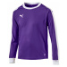 Puma LIGA GK JERSEY JR Chlapecké triko, fialová, velikost