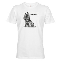 Pánské tričko pro milovníky psů s potiskem Kokršpaněla 2