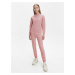 Růžová holčičí mikina Calvin Klein Jeans