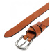 Opasek camel active guertel-leder cognac