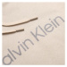 Calvin Klein PULLOVER HOODY Dámská mikina, béžová, veľkosť