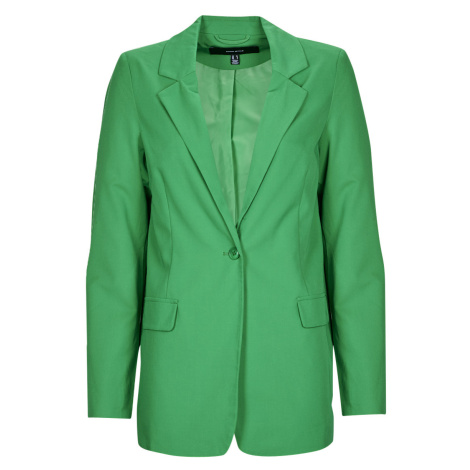 Vero Moda VMZELDA L/S BLAZER NOOS Zelená