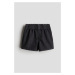 H & M - Džínové šortky Loose Fit - černá