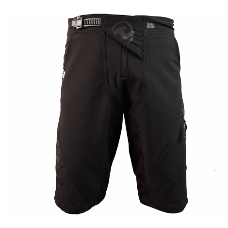 HAVEN Cyklistické kalhoty krátké bez laclu - RIDE-KI SHORT - černá