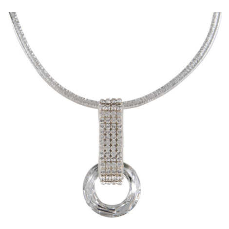 Cango & Rinaldi náhrdelník s přívěskem se Swarovski Elements kruh