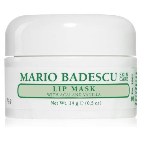 Mario Badescu Lip Mask with Acai and Vanilla noční maska na rty 14 g