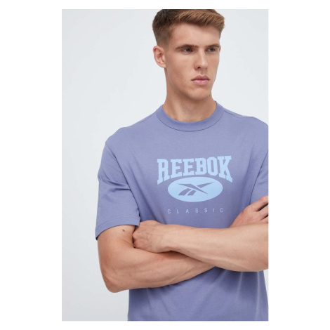 Bavlněné tričko Reebok Classic s potiskem